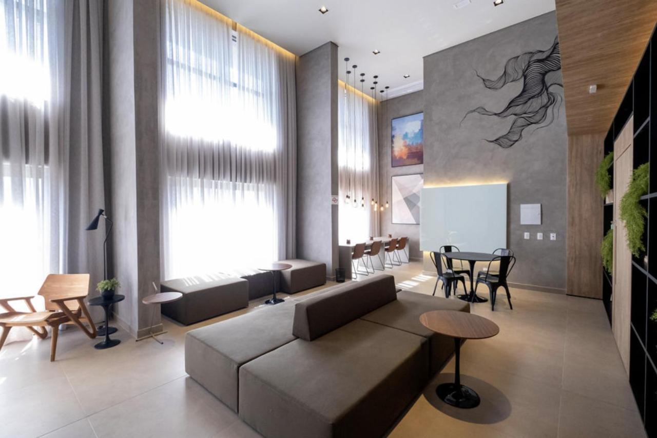 Studio Automatizado Luxo Andar Alto São Paulo Ngoại thất bức ảnh