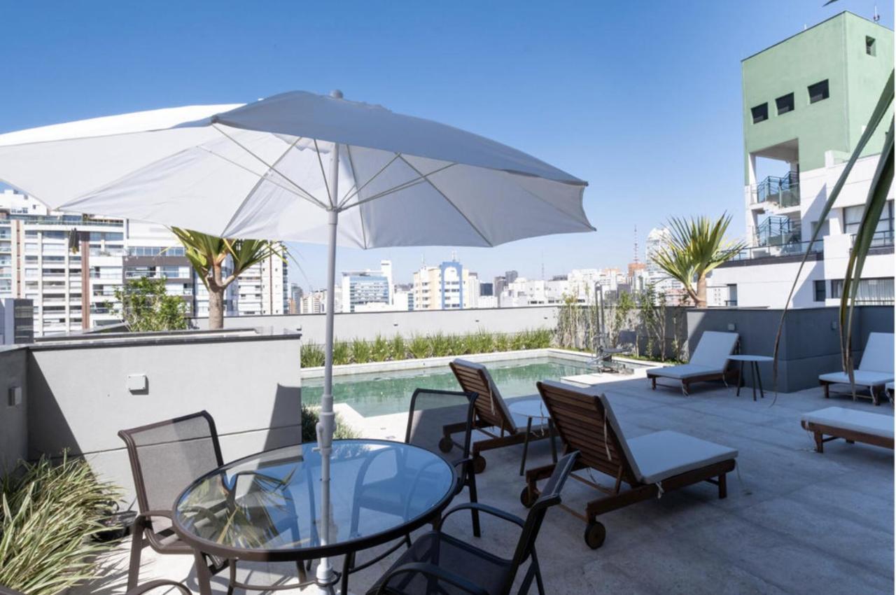 Studio Automatizado Luxo Andar Alto São Paulo Ngoại thất bức ảnh