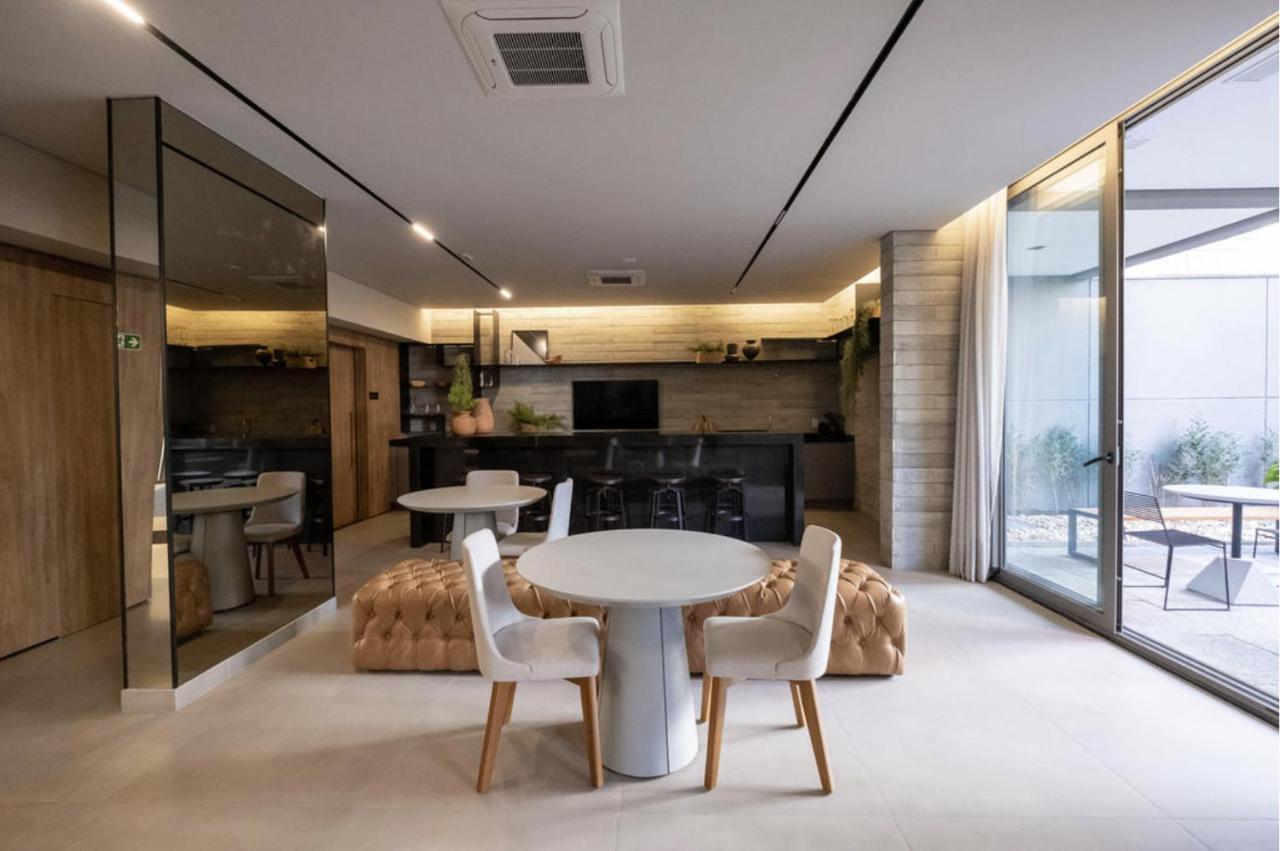Studio Automatizado Luxo Andar Alto São Paulo Ngoại thất bức ảnh